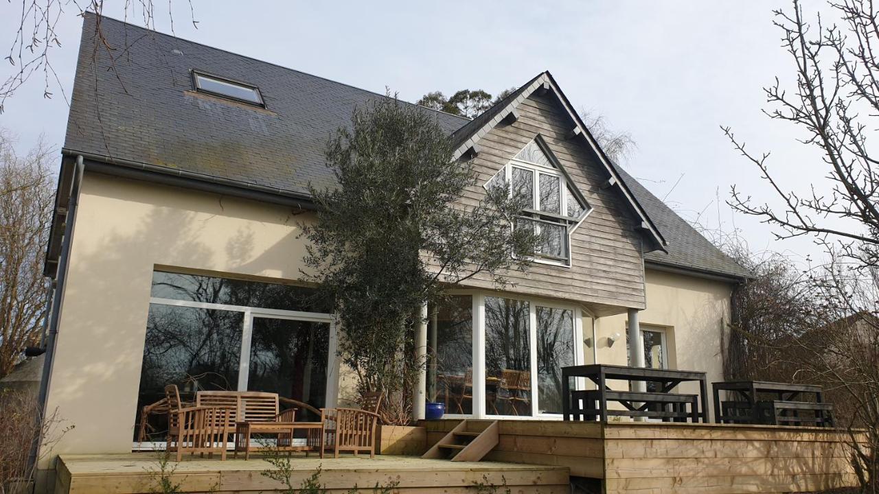 Grande Maison Avec Spa Proche De Caen Et De La Mer Brouay Esterno foto